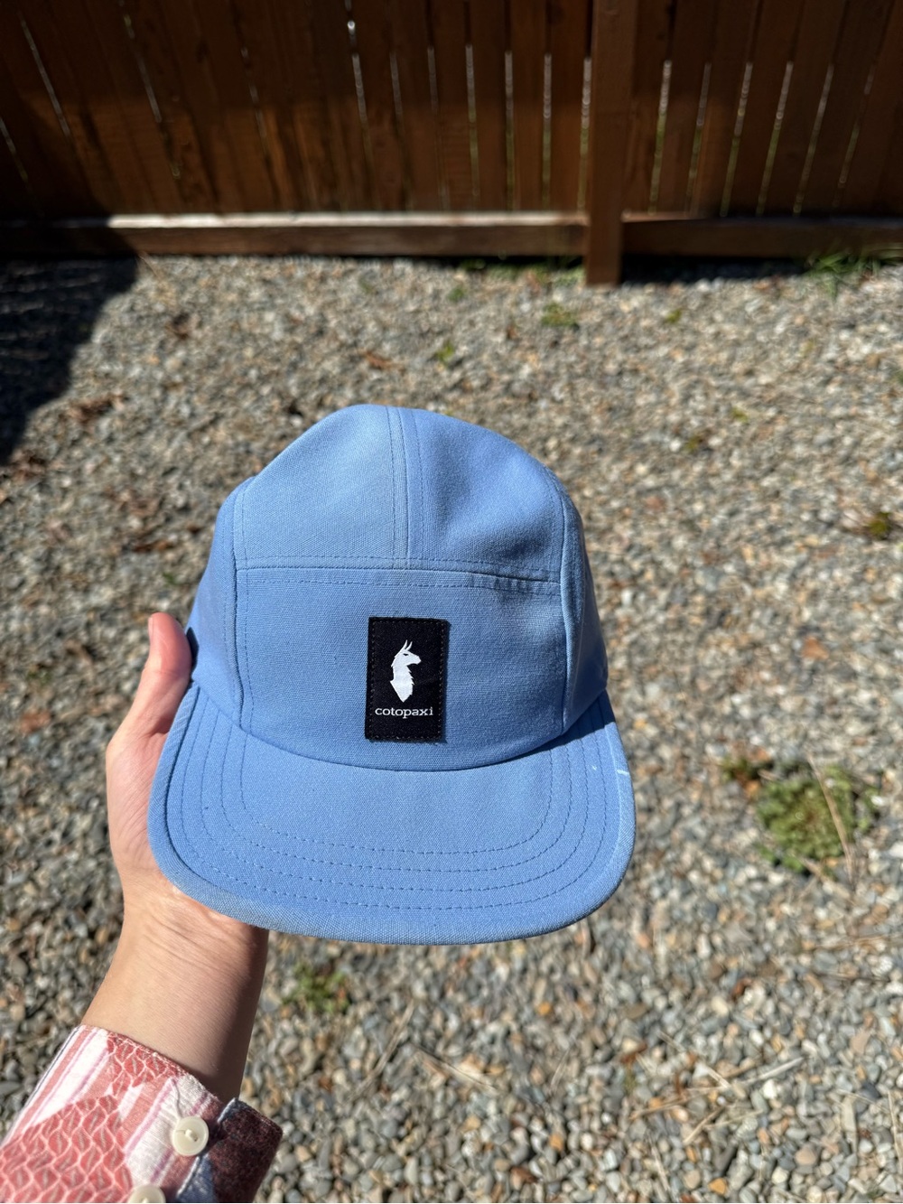 cotopaxi Sky Blue Five-Panel Camping Cap